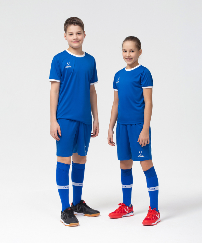 Шорты игровые CAMP Classic Shorts, синий/белый, детский, размер YM, Jögel УТ-00016204
