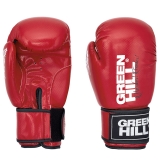Боксерские перчатки PANTHER красные Green Hill BGP-2098 10oz
