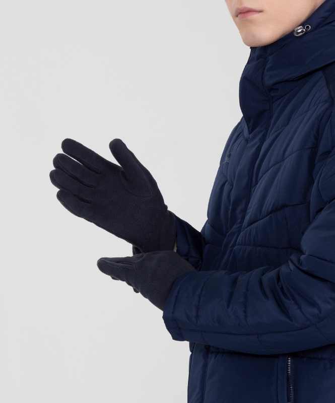 Перчатки зимние ESSENTIAL Fleece Gloves, темно-синий, Jögel