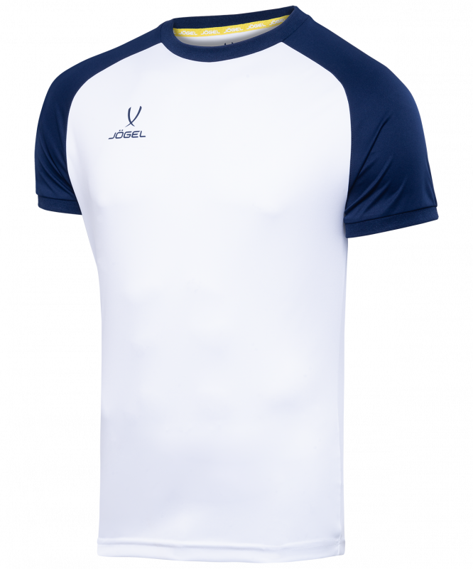 Футболка игровая CAMP Reglan Jersey, белый/темно-синий, детский, размер YXS, Jögel УТ-00016197