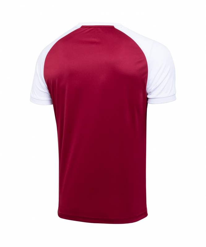 Футболка игровая JOGEL CAMP Reglan Jersey, гранатовый/белый, размер XXXL УТ-00016183