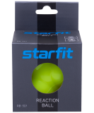 Мяч реакционный RB-301, силикагель, ярко-зеленый, Starfit