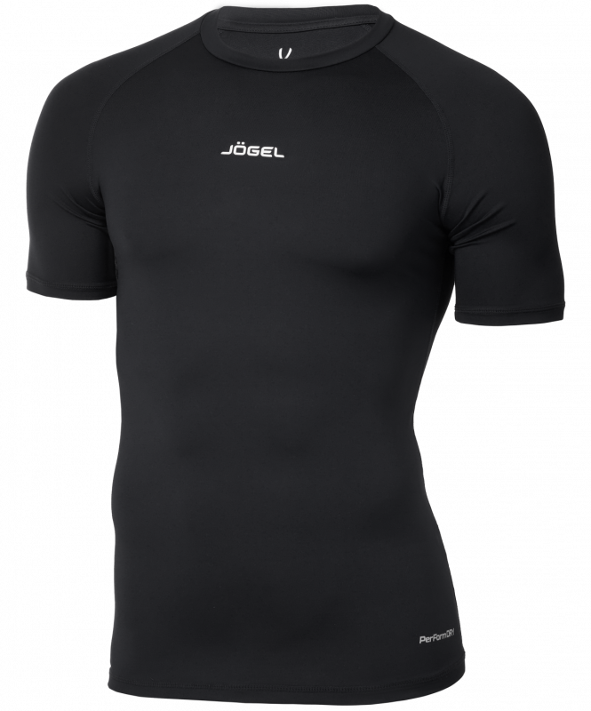 Футболка компрессионная с коротким рукавом CAMP PerFormDRY Baselayer SS Tee, черный, размер XXL, JÖGEL ЦБ-00004010