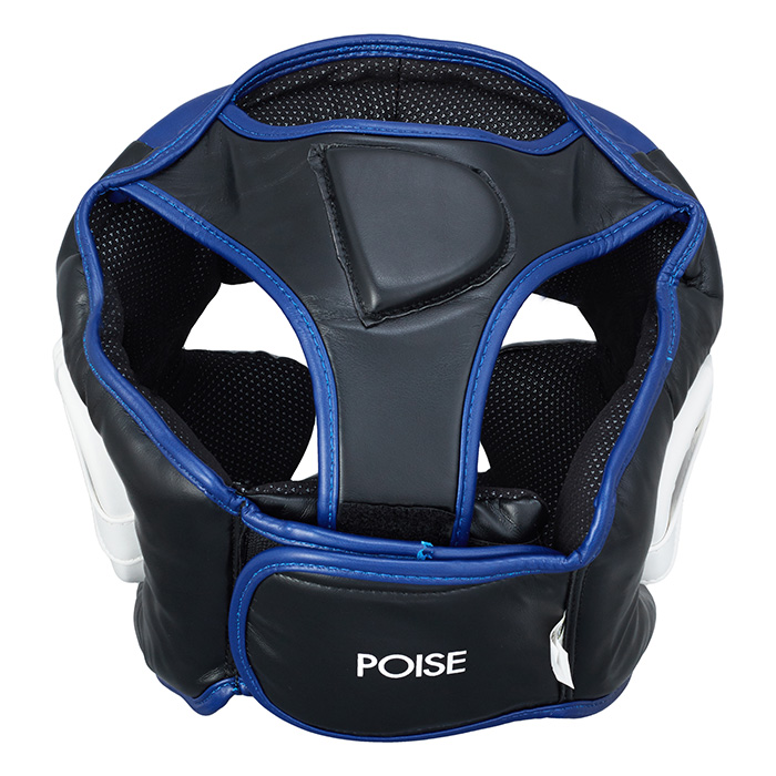 Боксерский шлем POISE черно-синий Green Hill HGP-9015 L