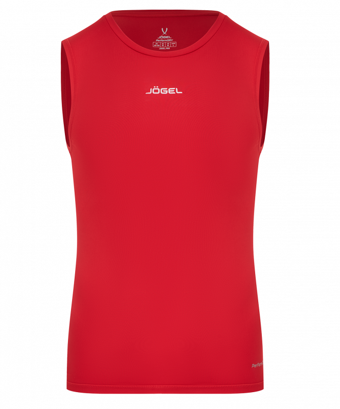 Майка компрессионная CAMP PerFormDRY Baselayer SL Tee, красный, размер M, JÖGEL ЦБ-00004618