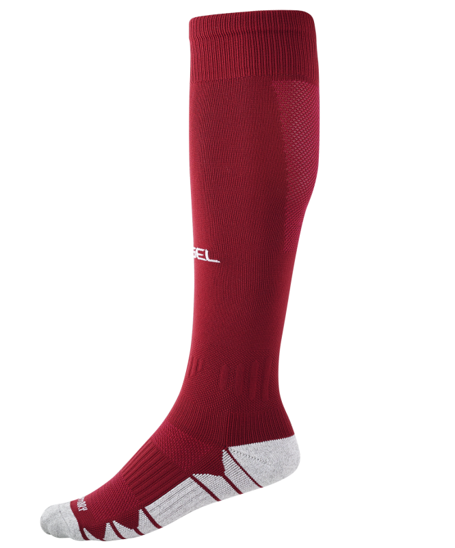 Гетры футбольные Match Socks, гранатовый, размер 43-45, Jögel УТ-00021512
