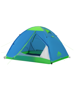 Палатка трехместная Hiking Brio 3, голубой, Berger