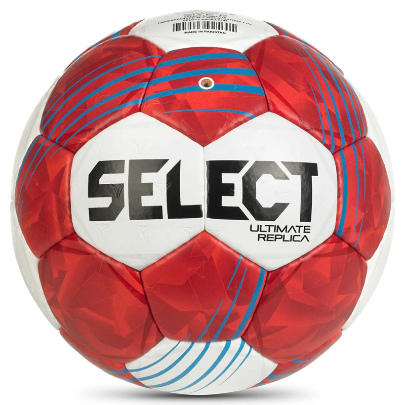 Мяч ганд. SELECT Ultimate Replica v26, 1670850103, размер 1, EHF Appr, ПУ, руч.сш, бело-расно-синий