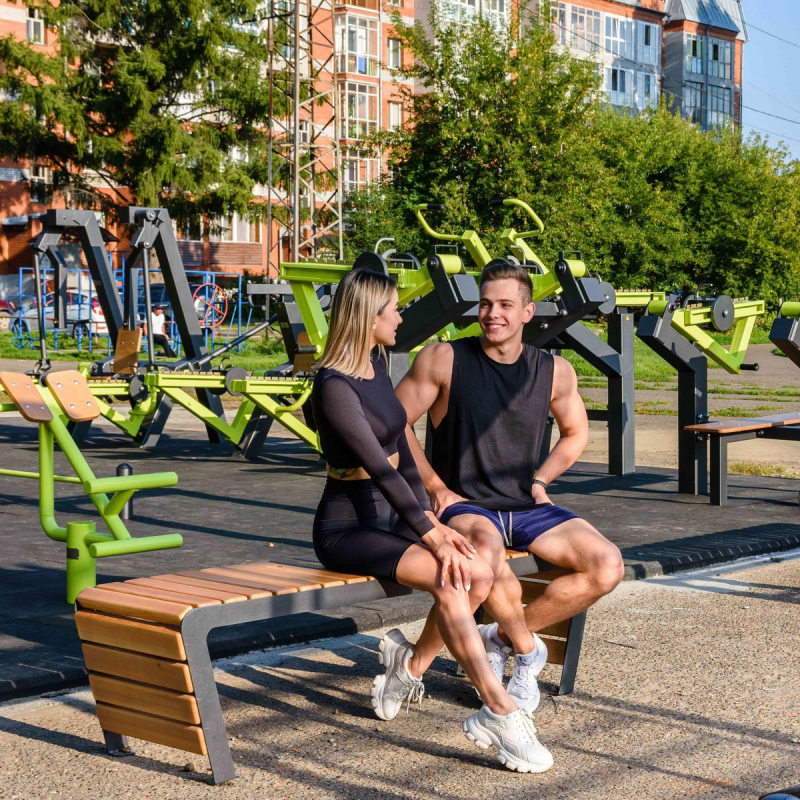 Скамья парковая ZAVODSPORTA P-5000