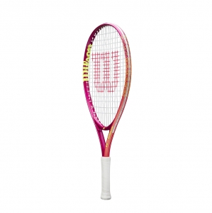 Ракетка б/т дет. Wilson Intrigue Jr 23, WR180410U, для детей 7-8лет, алюминий, со струнами, фуксия