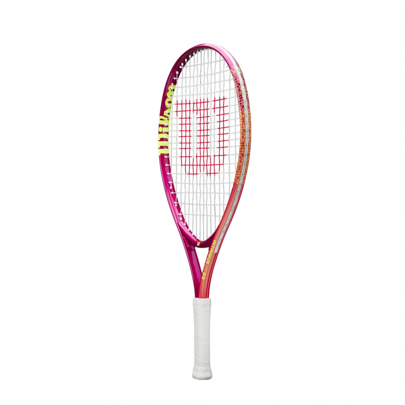 Ракетка б/т дет. Wilson Intrigue Jr 23, WR180410U, для детей 7-8лет, алюминий, со струнами, фуксия