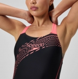 Купальник SPEEDO Medley Logo, 8-1347417926, размер 32, российский размер 44, полиамид, нейлон, эластан
