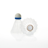 Воланы для бадминтона TORRES 250 (нейлон/пробка), BD23109, уп.6шт.белый, сред.скор