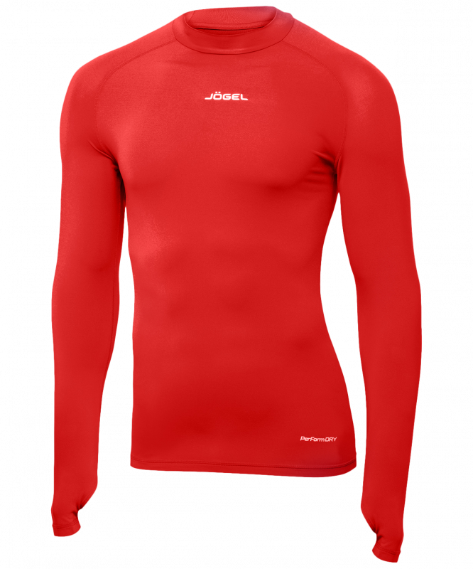 Футболка компрессионная с длинным рукавом Camp PerFormDRY Top LS, красный, размер XS, Jögel ЦБ-00000987
