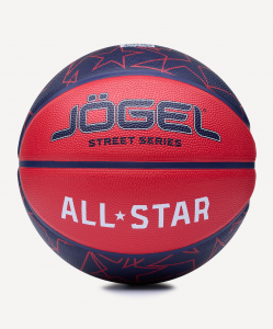 Мяч баскетбольный JÖGEL Streets ALL-STAR №3, размер 3 ЦБ-00004693