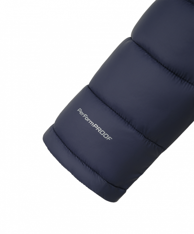 Куртка утепленная ESSENTIAL PerFormPROOF Light Padded Jacket, темно-синий, детский, размер YL, Jögel ЦБ-00004332