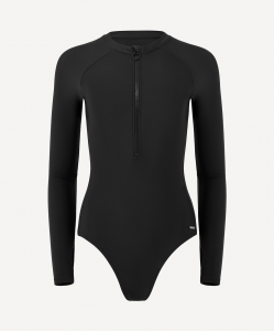 Купальник для плавания с длинным рукавом 25DEGREES Surf Black, полиамид, размер 42 ЦБ-00007826