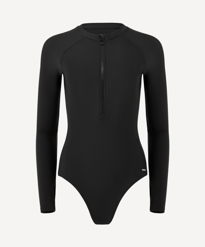 Купальник для плавания с длинным рукавом 25DEGREES Surf Black, полиамид, размер 50 ЦБ-00007826