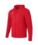 Худи на молнии ESSENTIAL Cotton FZ Hoodie, красный, размер XS, JÖGEL ЦБ-00004787