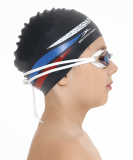 Шапочка для плавания Russia JR Black, силикон, подростковый, 25Degrees УТ-00019579