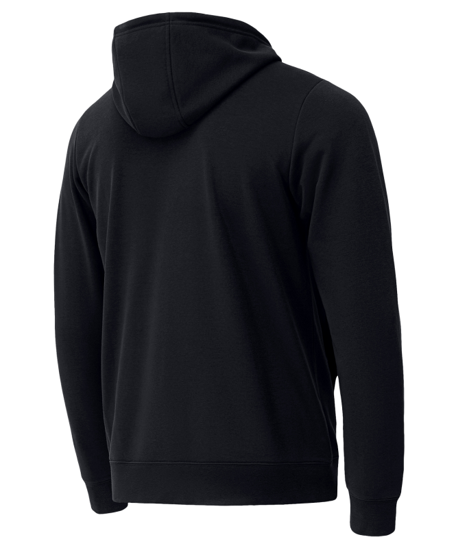Худи на молнии ESSENTIAL Cotton Zip Hoodie, черный, размер XXXL, Jögel ЦБ-00003858