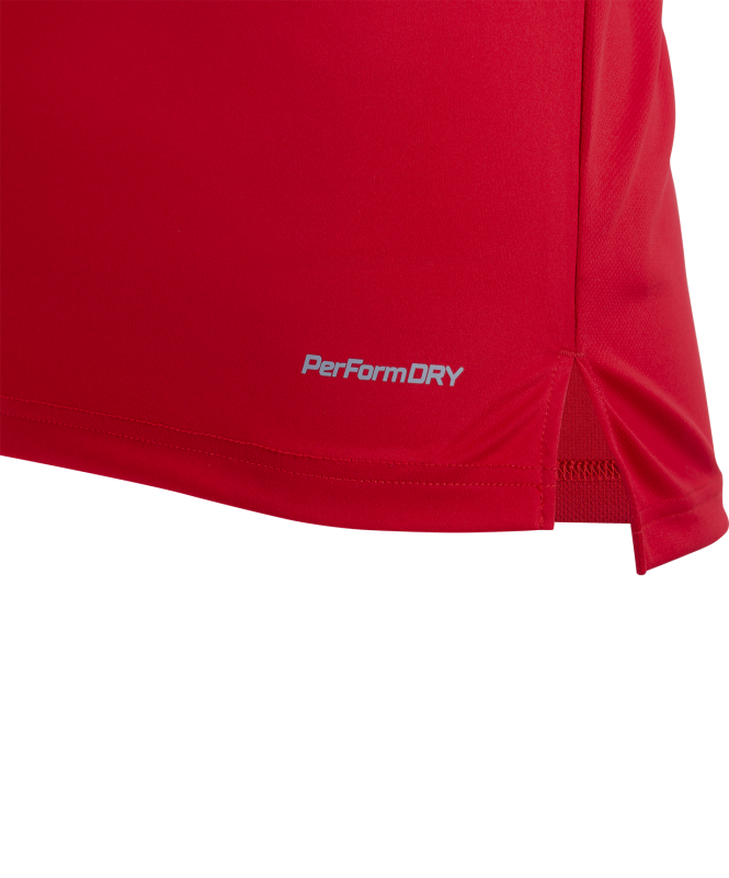 Футболка игровая DIVISION PerFormDRY Union Jersey, красный/ темно-красный/белый, Jögel