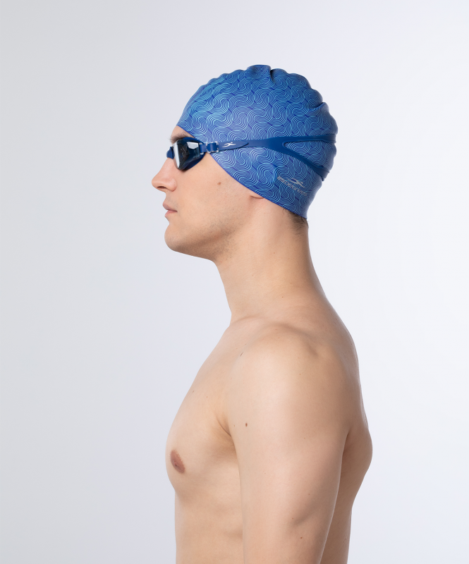 Шапочка для плавания Twist Blue, силикон, 25Degrees ЦБ-00001724