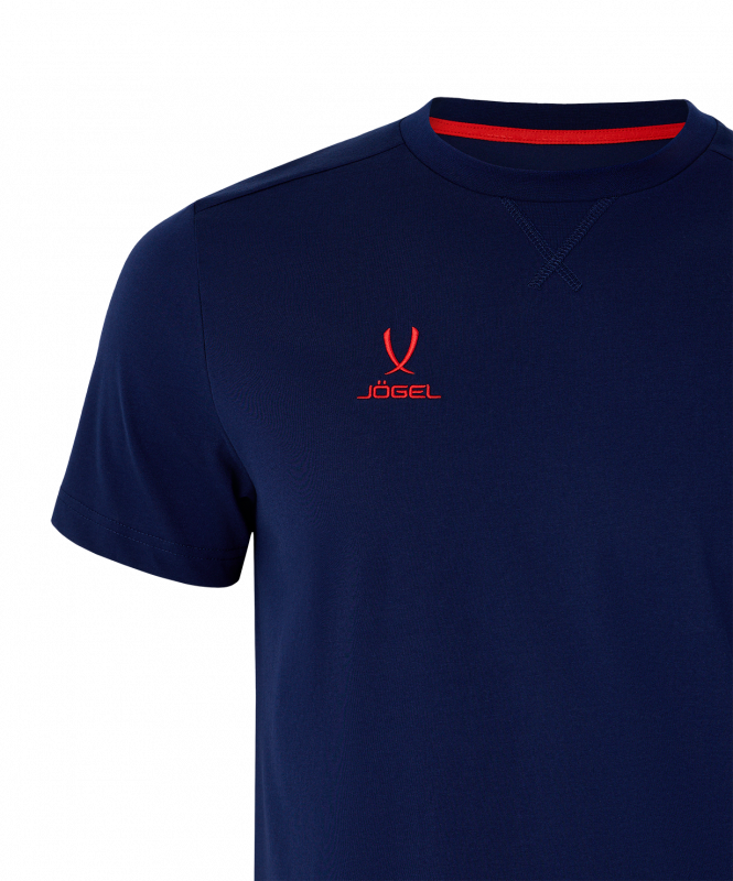 Футболка тренировочная JOGEL DIVISION PerFormDRY Training CVC Tee, темно-синий, размер XXXL ЦБ-00004096