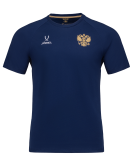 Футболка NATIONAL Cotton Tee, темно-синий, размер XXXL, Jögel ЦБ-00003256