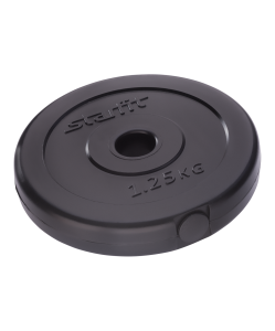 Диск пластиковый BB-203, d=26 мм, черный, 1,25 кг, Starfit