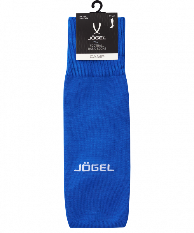 Гетры футбольные CAMP BASIC SOCKS, синий/серый/белый, размер 35-38, Jögel УТ-00021438