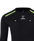 Футболка судейская с длинным рукавом DIVISION PerFormDRY Referee LS Tee, черный, размер L, JÖGEL ЦБ-00004997