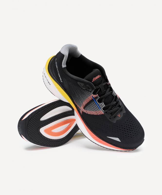 Кроссовки спортивные JOGEL Lightray, черный/оранжевый, размер 45 ЦБ-00007167