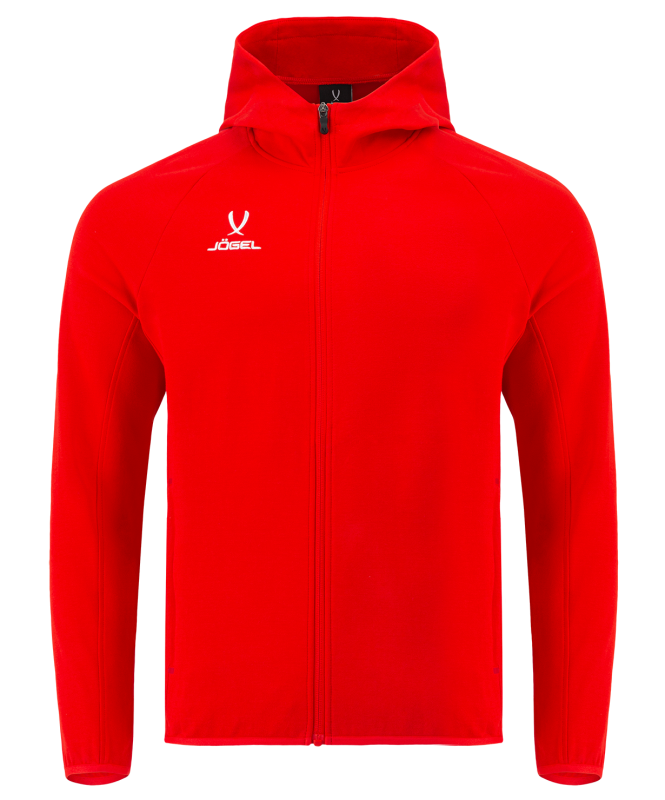 Худи на молнии ESSENTIAL Athlete Hooded FZ Jacket, красный, Jögel ЦБ-00003271