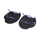 Лопатки для плавания TORRES, Арт.SWP112403BL, размер L, черно-фиолетовый