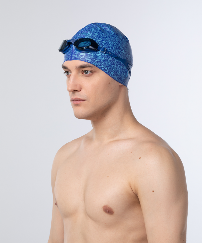 Шапочка для плавания Twist Blue, силикон, 25Degrees ЦБ-00001724