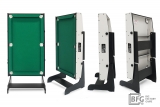 Бильярд BFG Compact Moby 4 (Стандарт) (Пул, серый/черный (ЛДСП), ЛДСП_16, Сукно Euro Pro 30 ш1.98м, Х/б сетка)