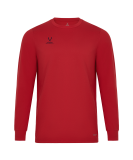 Футболка баскетбольная с длинным рукавом DIVISION PerFormDRY Pre-Match Longsleeve Jersey, красный, размер XL, Jögel ЦБ-00004255