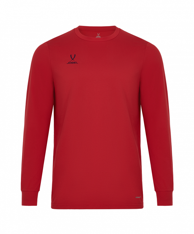 Футболка баскетбольная с длинным рукавом DIVISION PerFormDRY Pre-Match Longsleeve Jersey, красный, размер XL, Jögel ЦБ-00004255