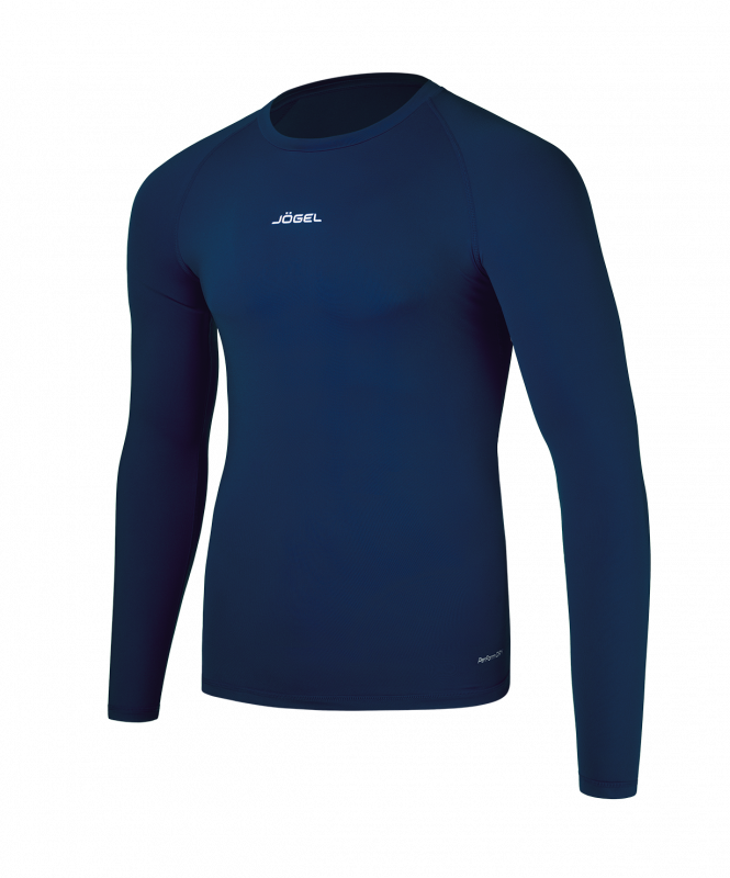 Футболка компрессионная с длинным рукавом CAMP PerFormDRY Baselayer LS Tee, темно-синий, размер XL, Jögel ЦБ-00004985