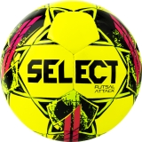 Мяч футзал. SELECT Futsal Attack V22, 1073460559, размер 4, 32п, ПУ, руч.сш, желто-зелено-розовый