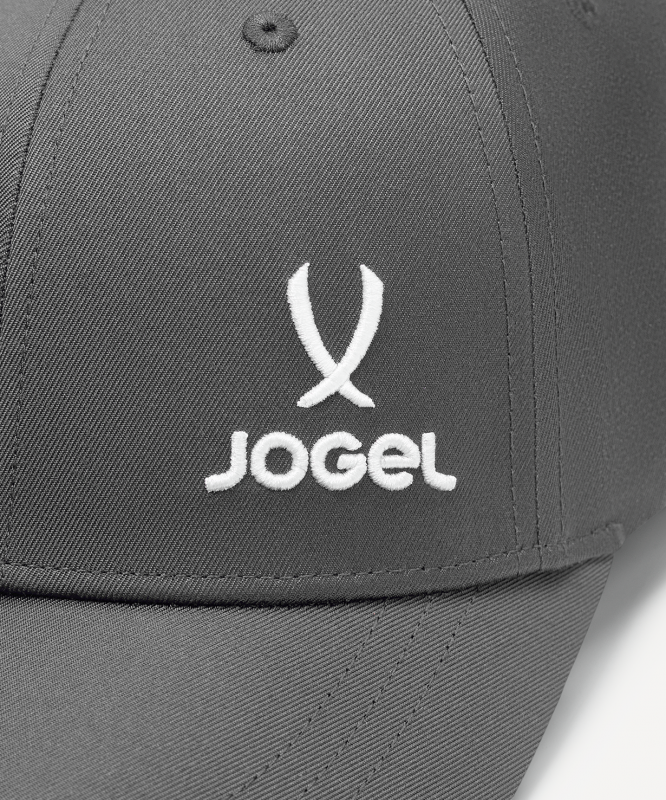 Бейсболка JOGEL PREMIER Team Cap, темно-серый, размер One size ЦБ-00007215