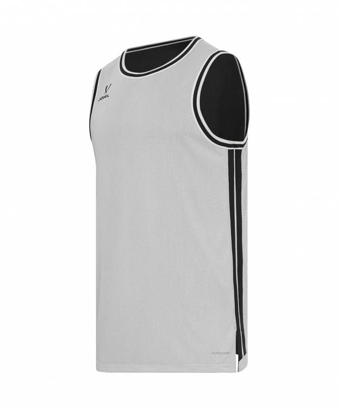 Майка двухсторонняя JÖGEL DIVISION PerFormDRY Double-Side Jersey, темно-серый/белый, размер LT ЦБ-00006825