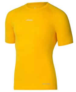 Футболка компрессионная с коротким рукавом CAMP PerFormDRY Baselayer SS Tee, желтый, размер 2XL, JÖGEL ЦБ-00004016