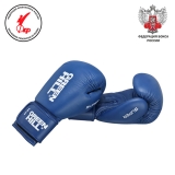 Боксерские перчатки SUPER синие Green Hill BGS-2271LR 14oz