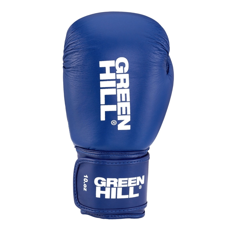 Боксерские перчатки SUPER синие Green Hill BGS-2271LR 14oz