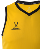 Майка баскетбольная Camp Basic, желтый, Jögel
