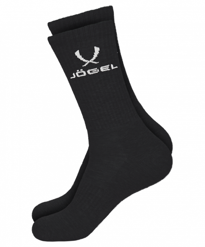 Носки высокие ESSENTIAL High Cushioned Socks, черный, размер 43-45, Jögel УТ-00020745