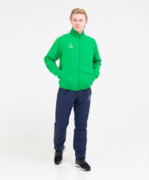 Костюм спортивный CAMP Lined Suit, зеленый/темно-синий, Jögel