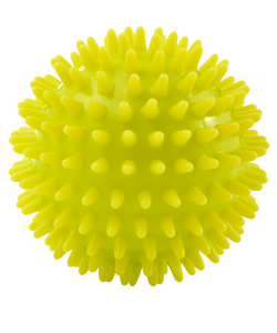 Мяч массажный GB-602 8 см, лаймовый, BASEFIT